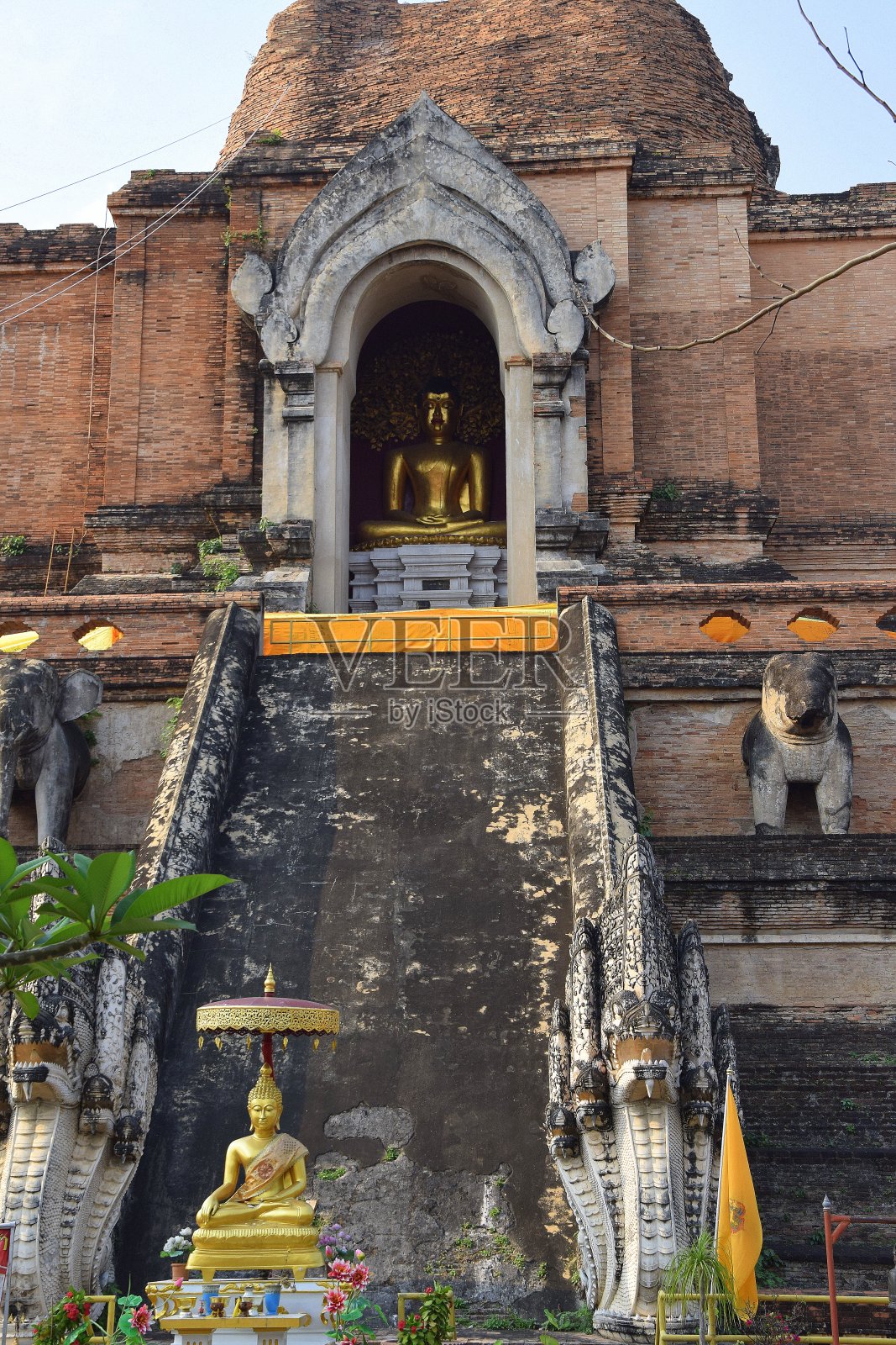 清迈寺照片摄影图片