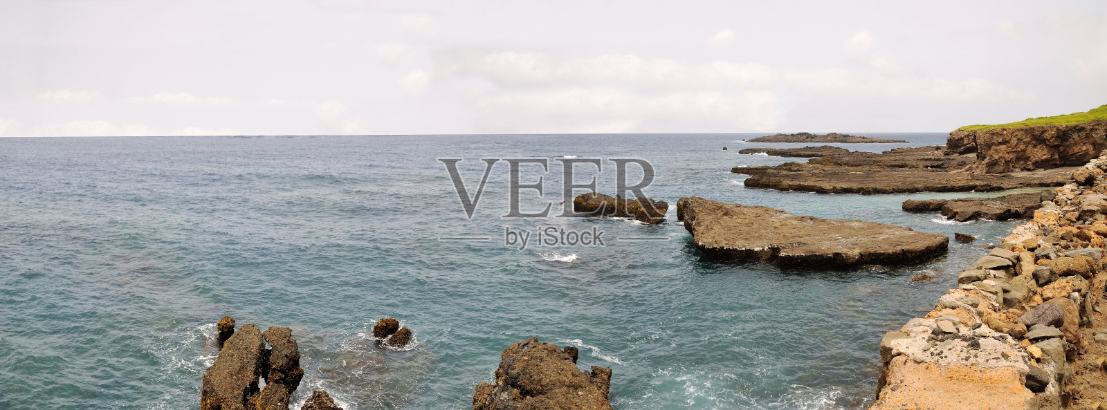 火山小岛照片摄影图片