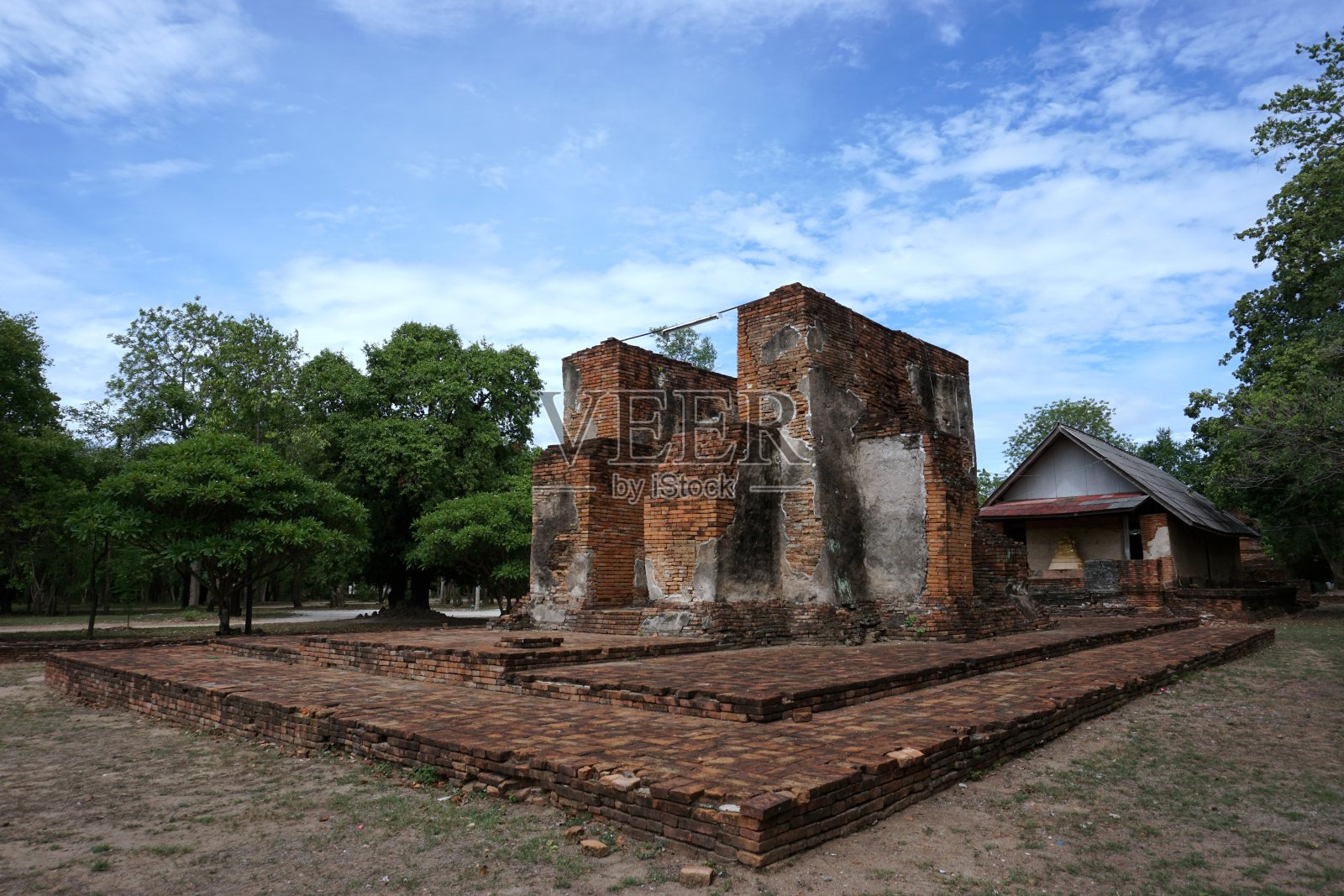 泰国古庙照片摄影图片