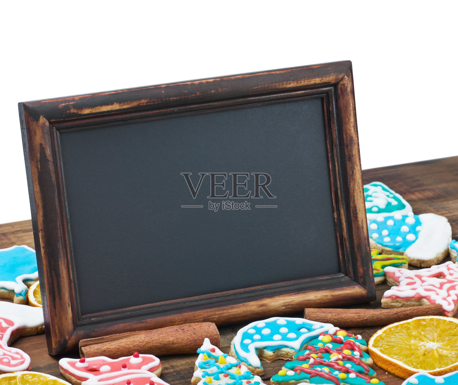 有文字空间的黑板照片摄影图片