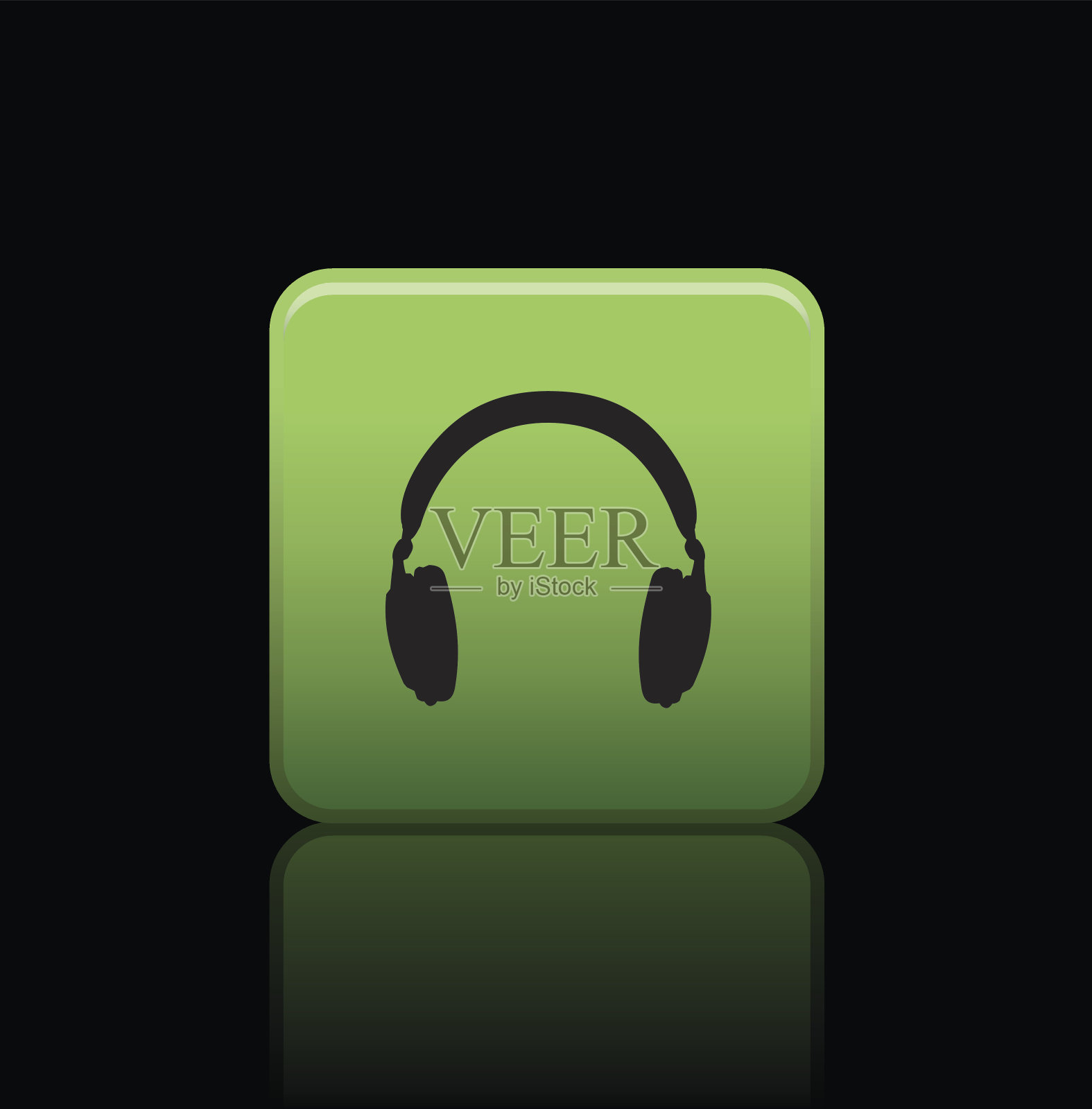 耳机按钮图标图标素材