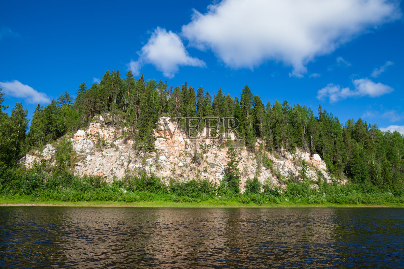 岛的森林照片摄影图片