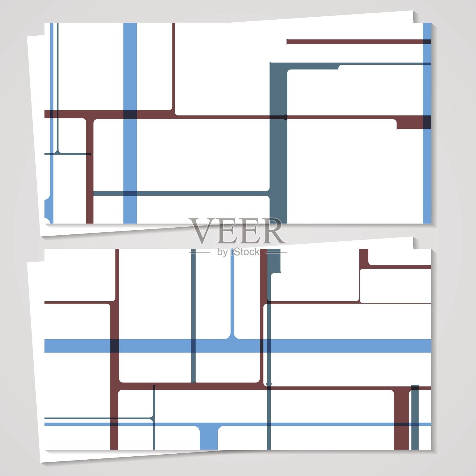 矢量名片集为您的设计插画图片素材
