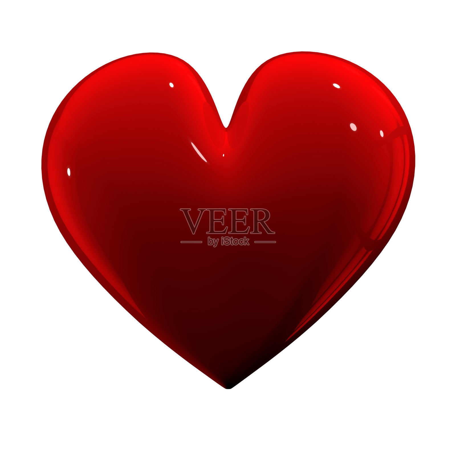 情人节闪亮心的橡胶气球爱情照片摄影图片