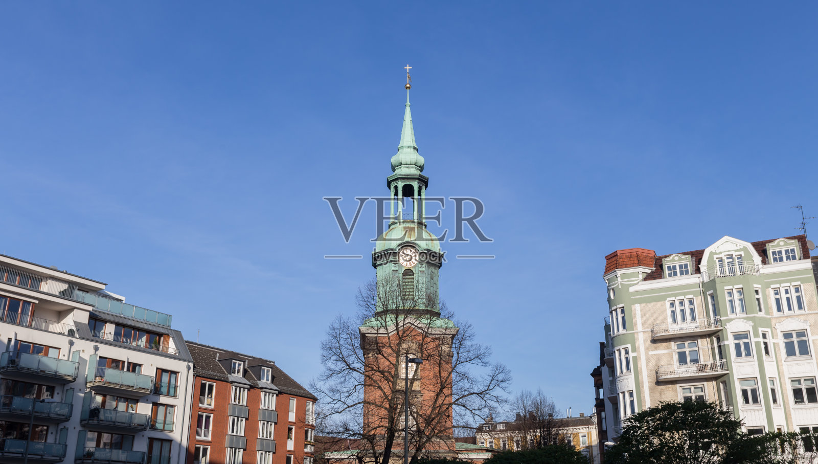 德国汉堡圣乔治教堂照片摄影图片