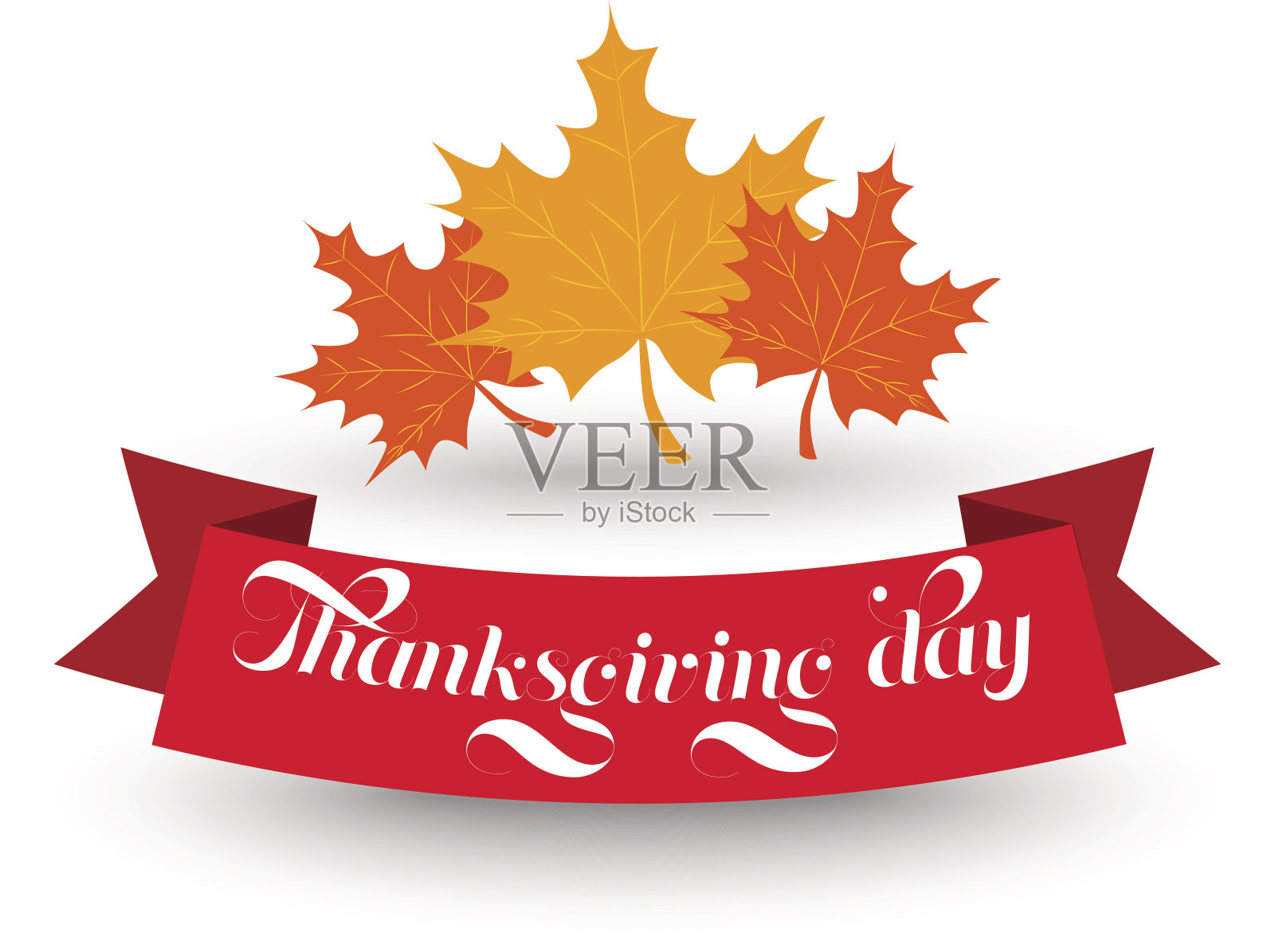 感恩节快乐插画图片素材