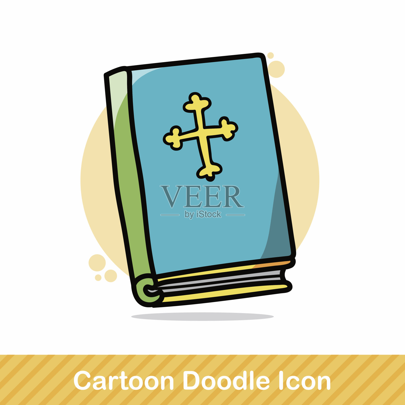 圣经涂鸦插画图片素材