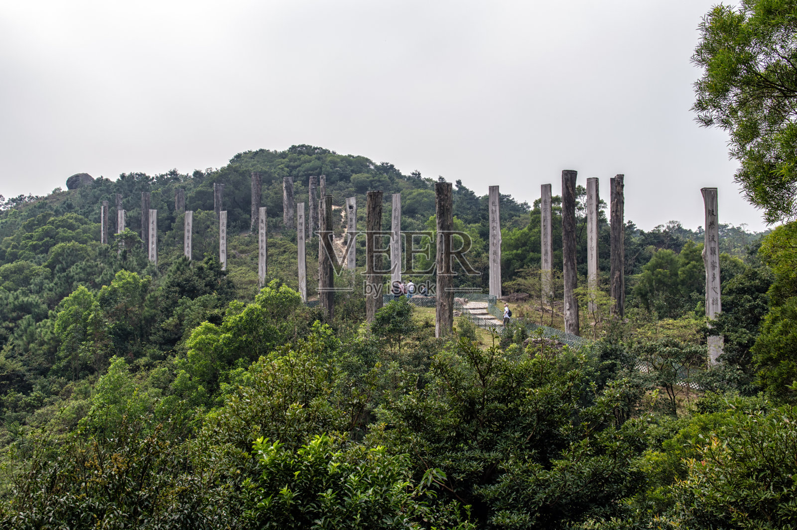 香港大屿山智慧之路照片摄影图片
