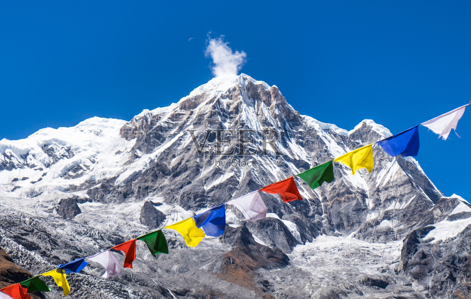 祈祷旗照片摄影图片