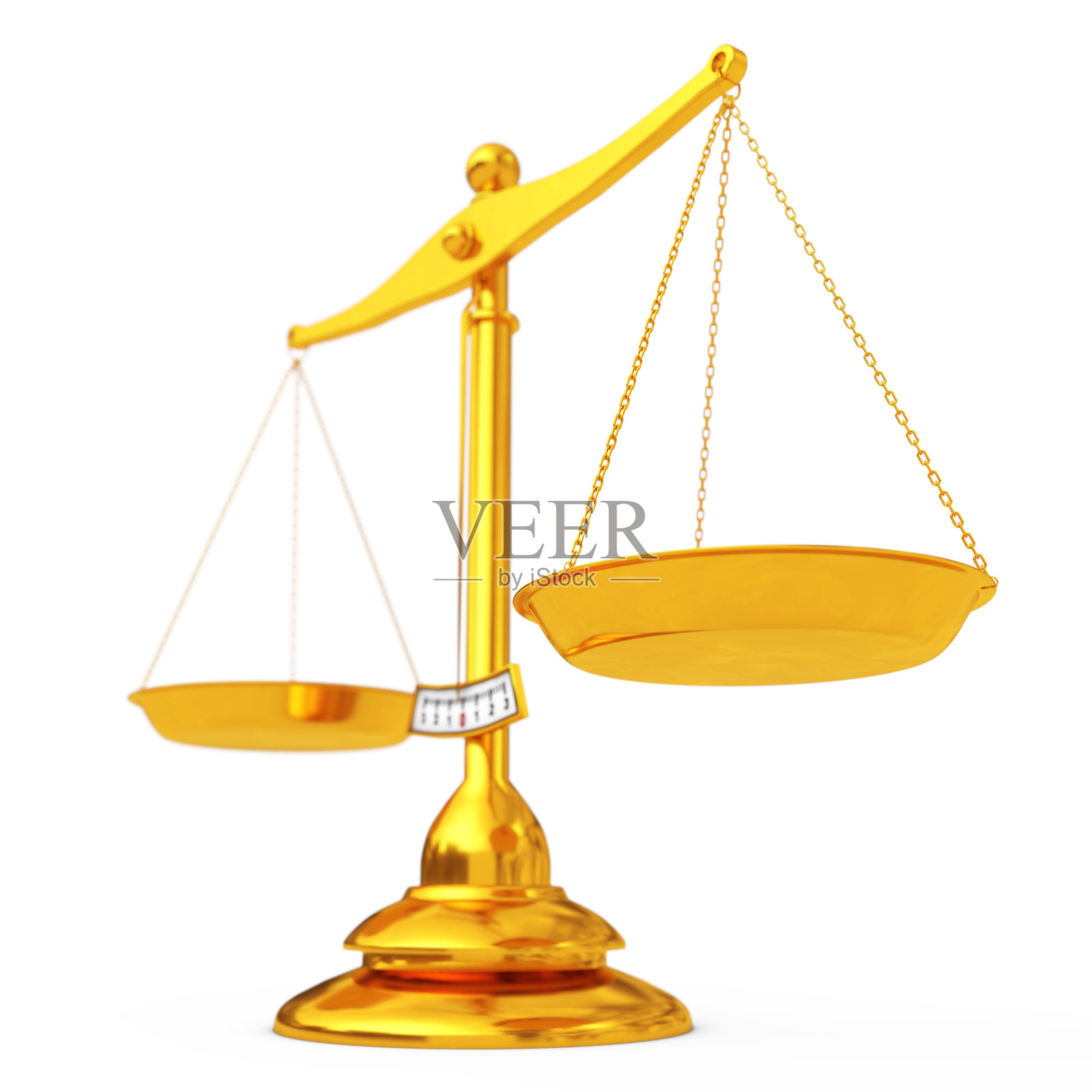 经典的黄金尺度。3d渲染照片摄影图片