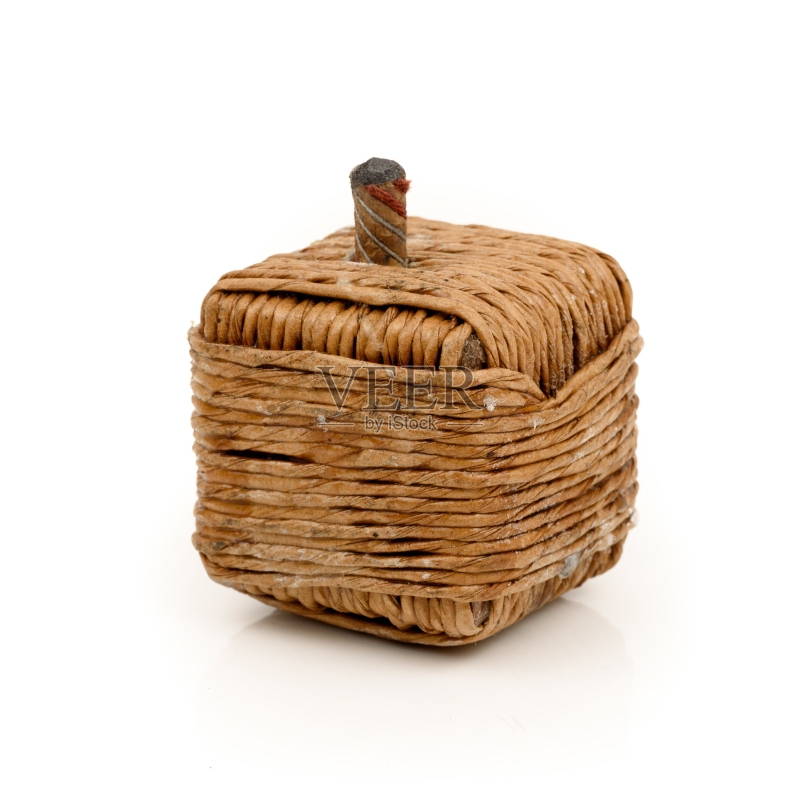 白色背景下的袋子特写镜头照片摄影图片