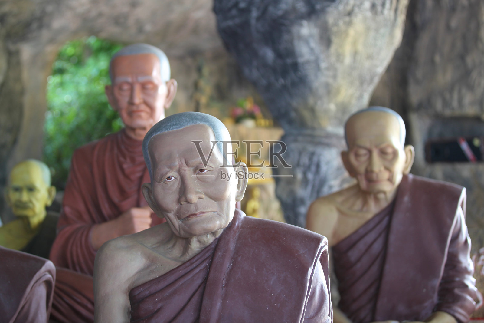 雕塑，建筑和佛教的象征，泰国照片摄影图片