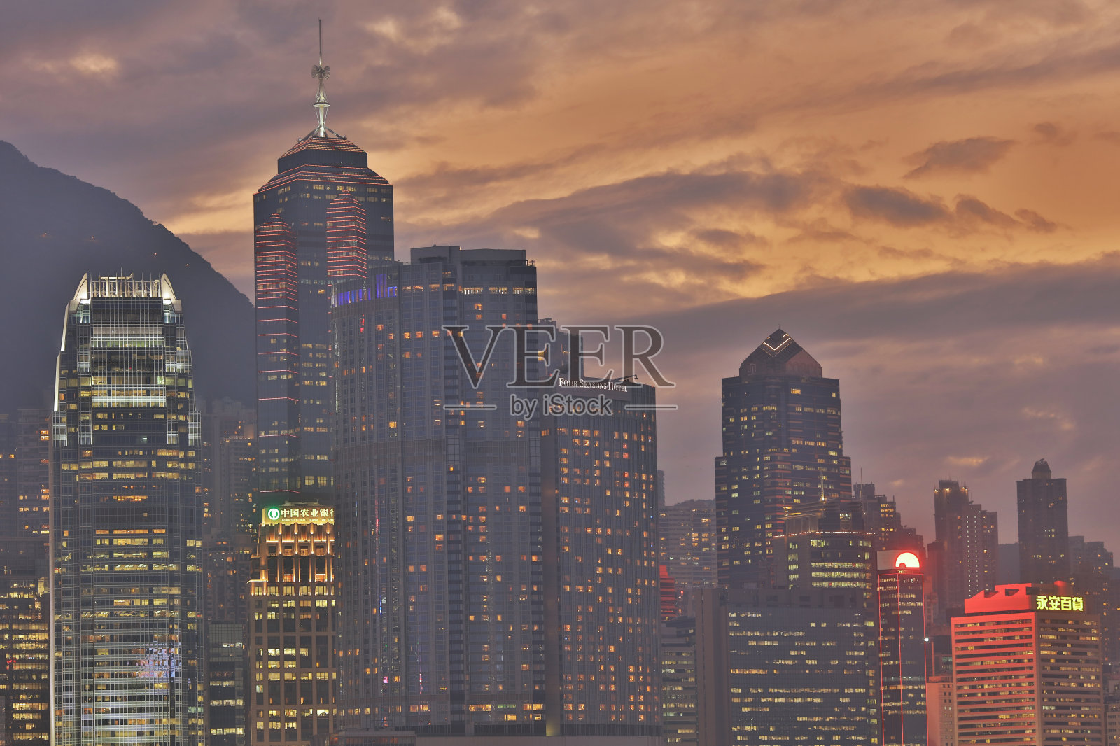 2016香港著名夜景照片摄影图片