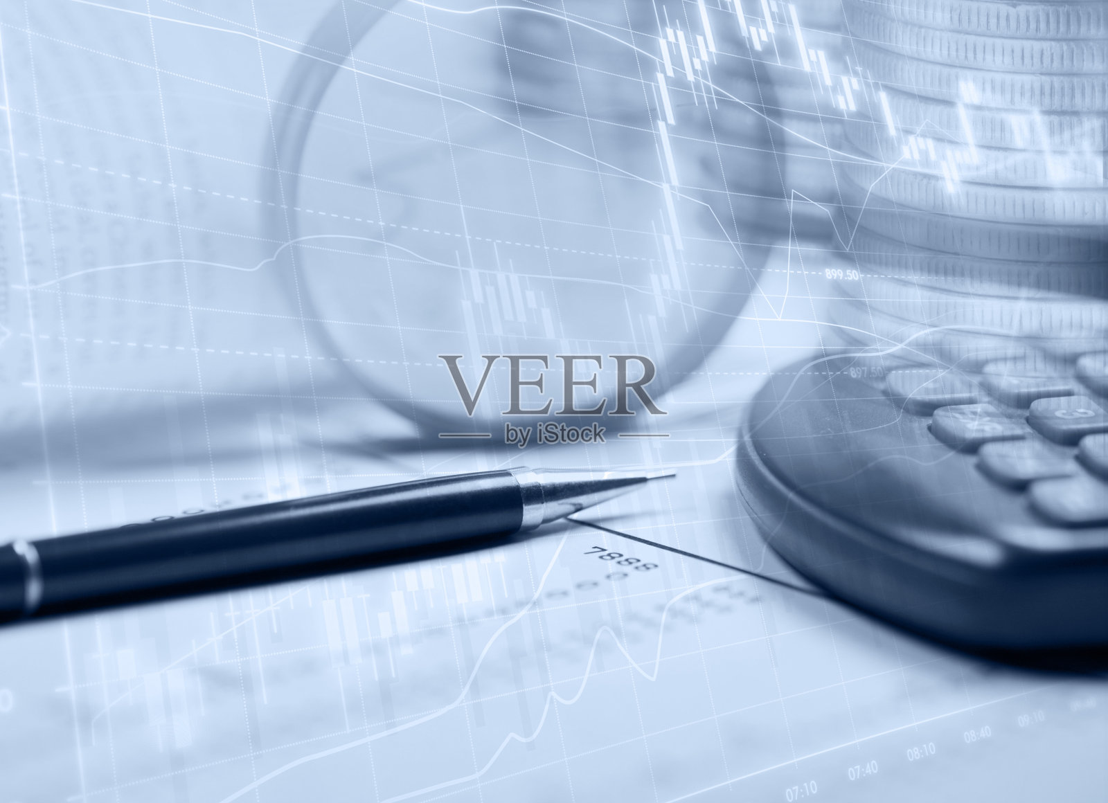 报道股市表现照片摄影图片