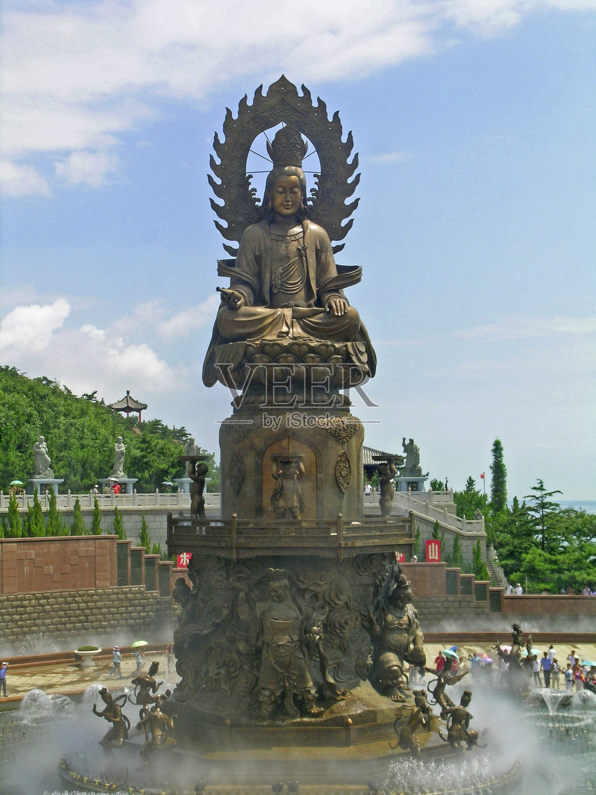 极乐菩萨照片摄影图片