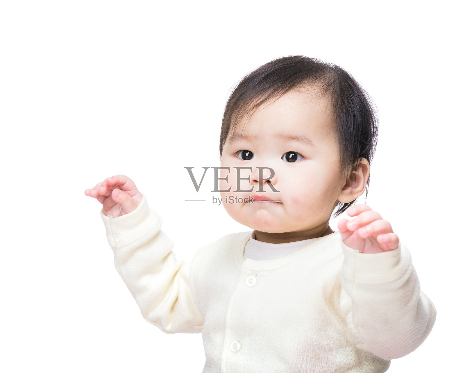 中国女婴的肖像照片摄影图片