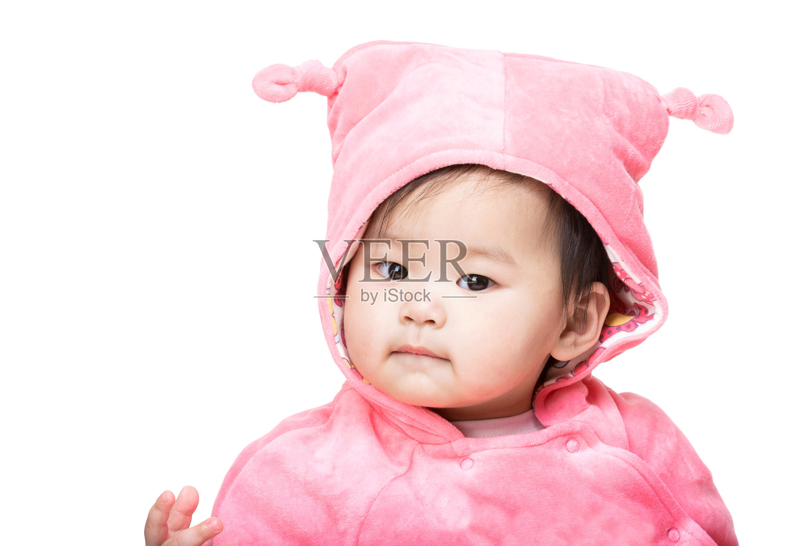 中国女婴的肖像照片摄影图片