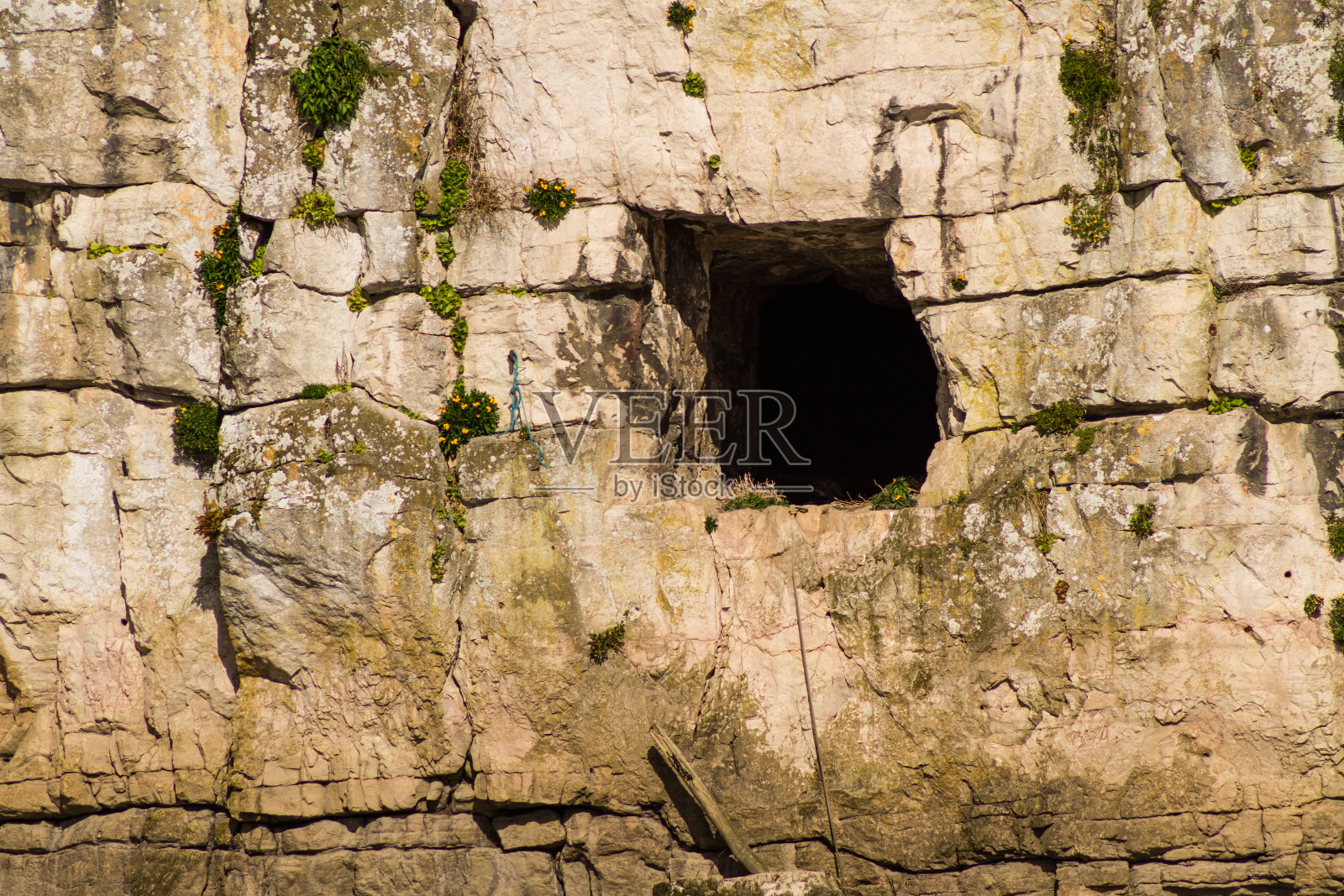 格洛斯特霍尔，在英国的怀伊河对岸，切普斯托对面。照片摄影图片