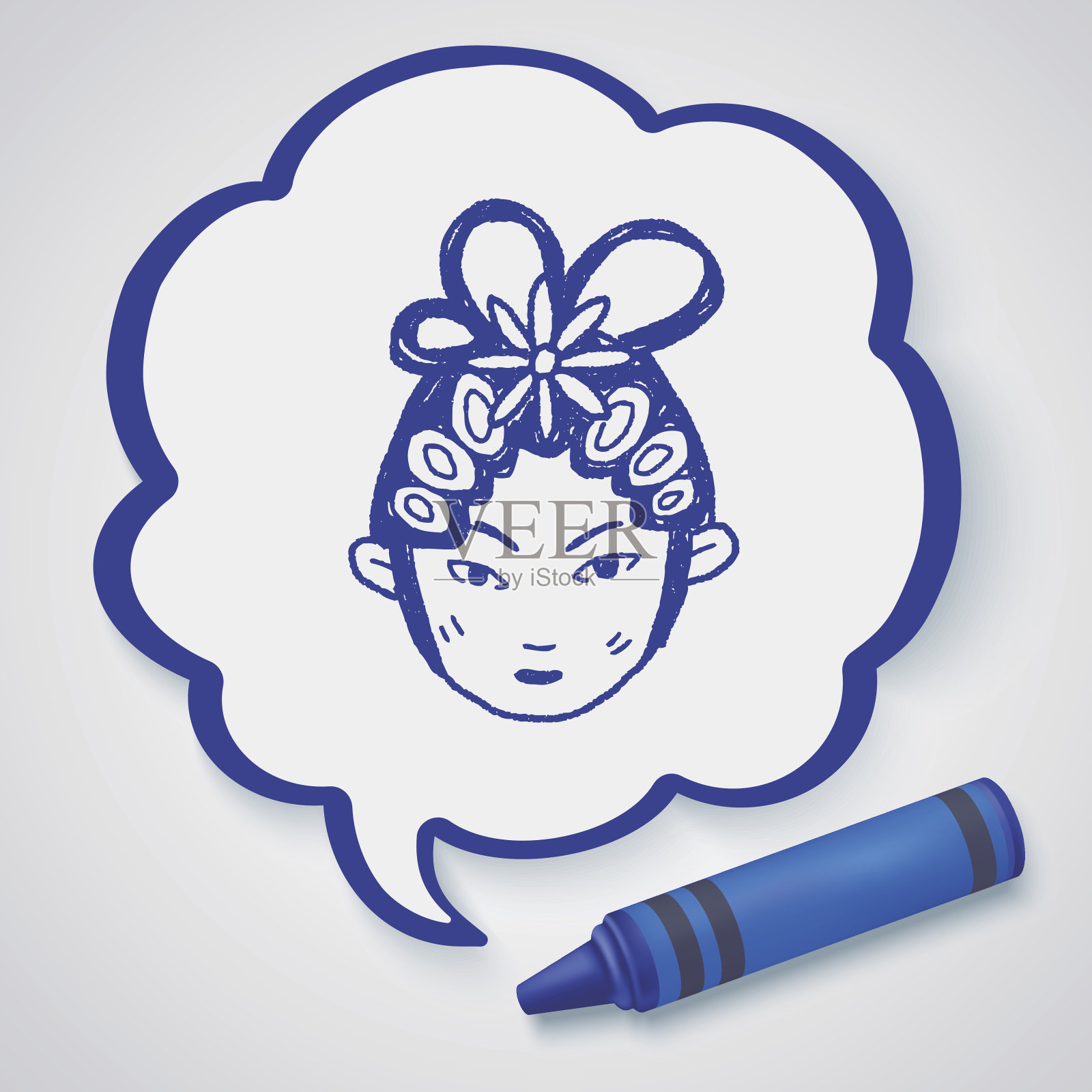 中国京剧涂鸦插画图片素材