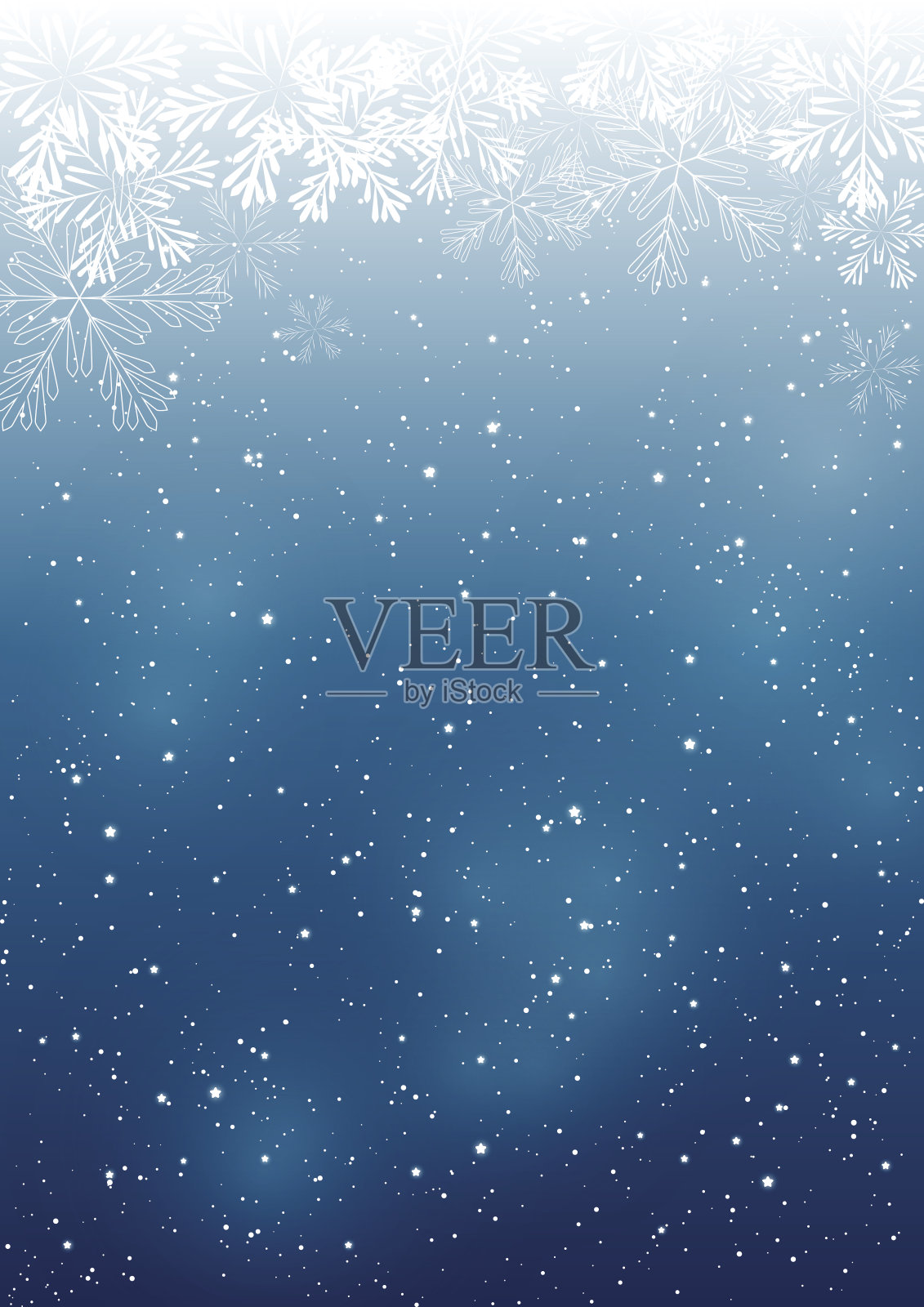 圣诞雪花背景为您的设计2插画图片素材