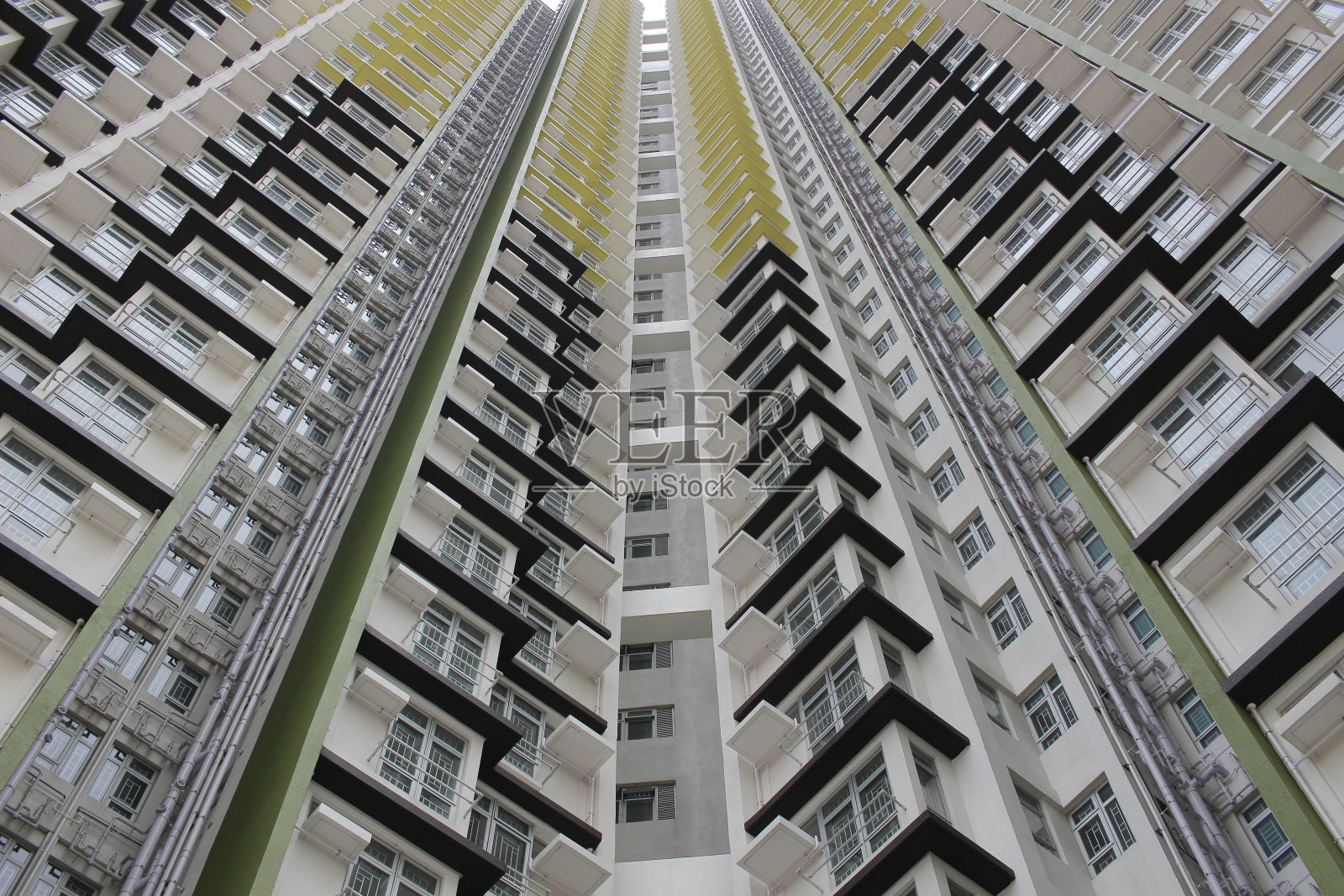 香港的住宅楼宇照片摄影图片