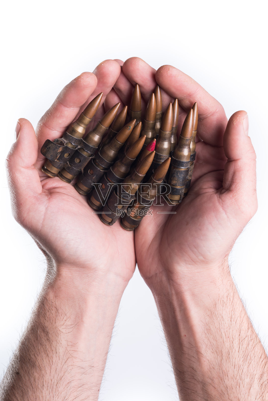 手给子弹照片摄影图片