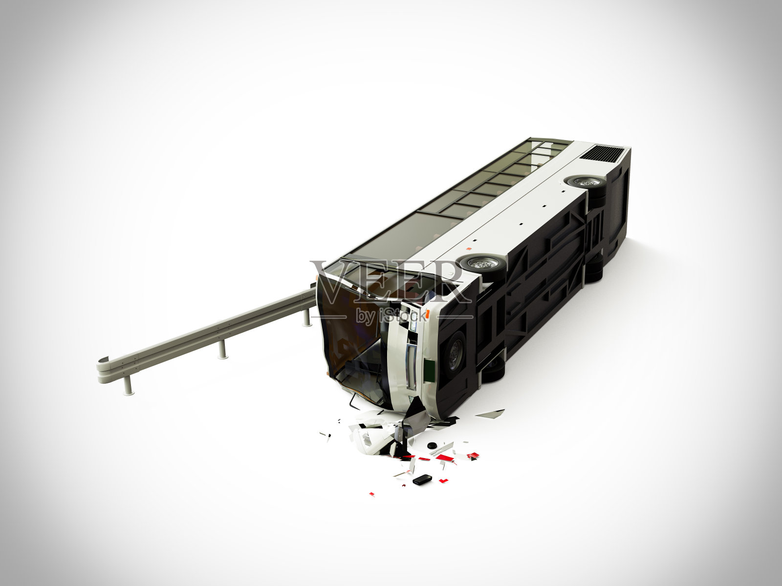 公共汽车事故照片摄影图片