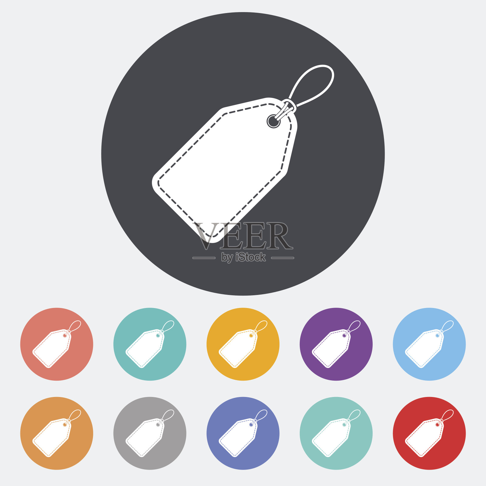 标签图标。设计元素图片