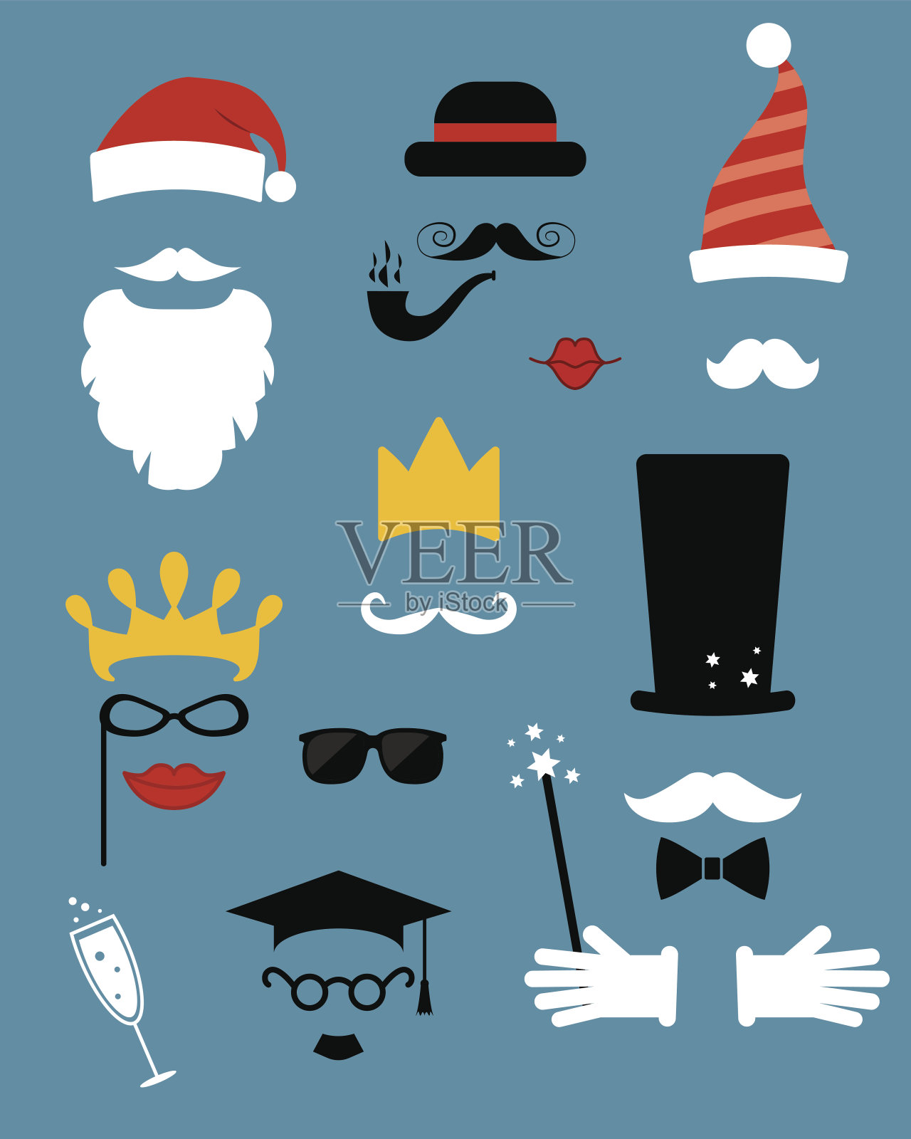 摄影道具插画图片素材