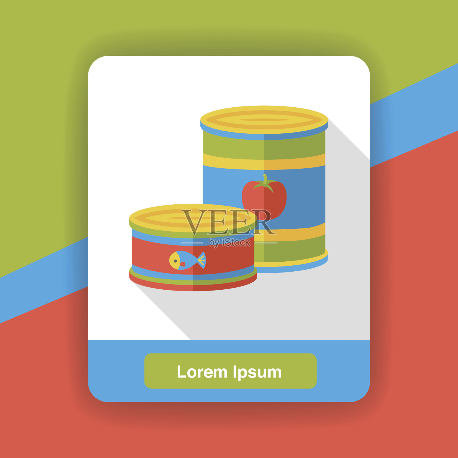 食物可以平图标插画图片素材