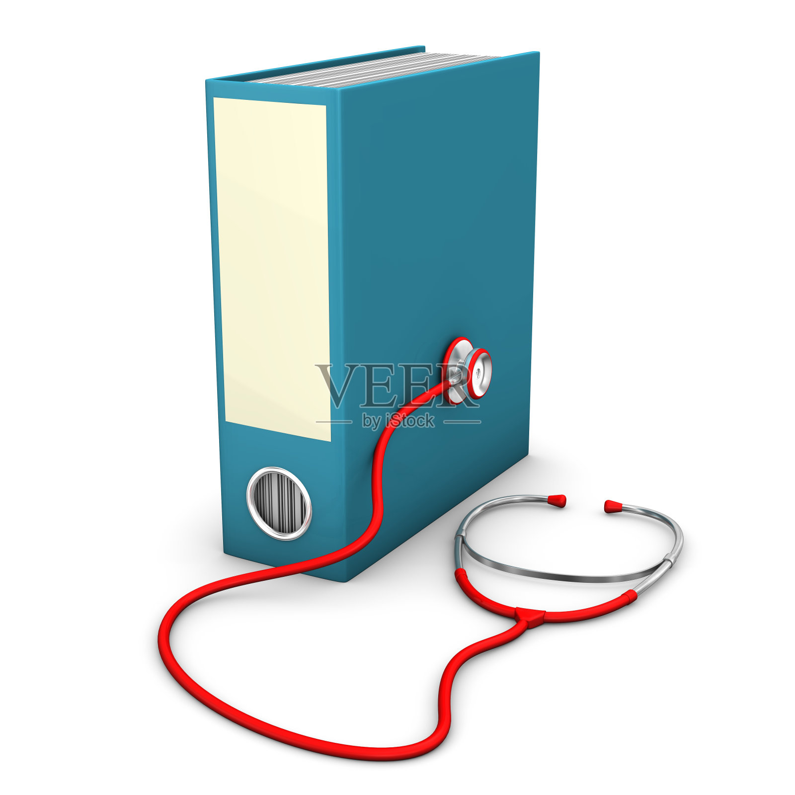 听诊器文件夹照片摄影图片