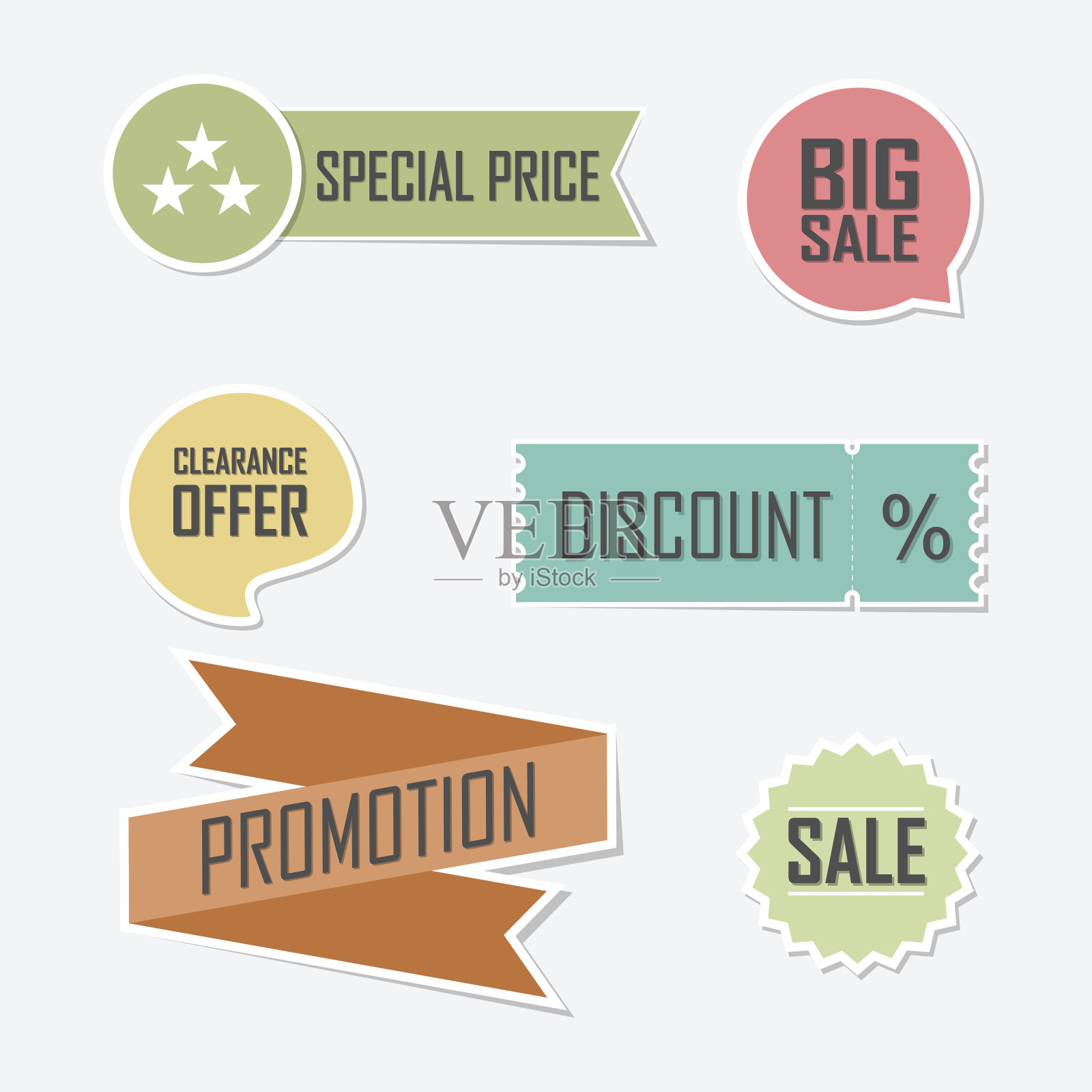 旗帜套提供平面元素标签设计。设计元素图片