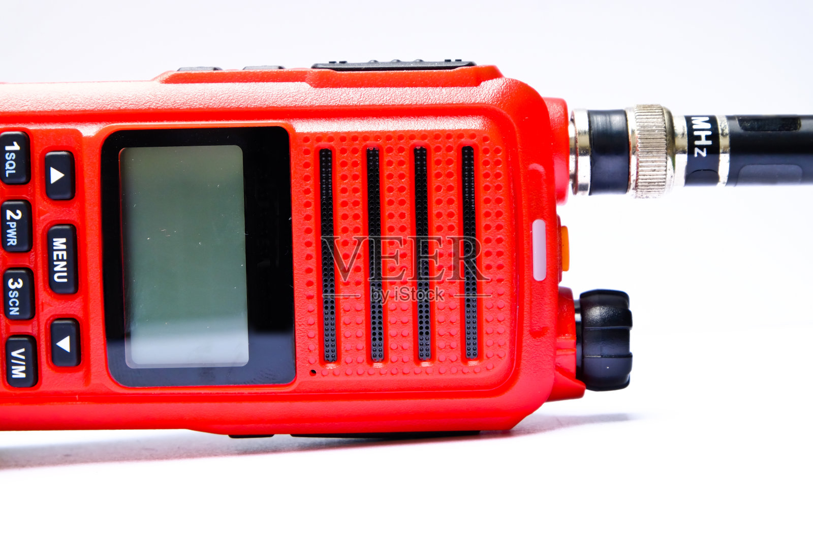 红色的短波收音机照片摄影图片