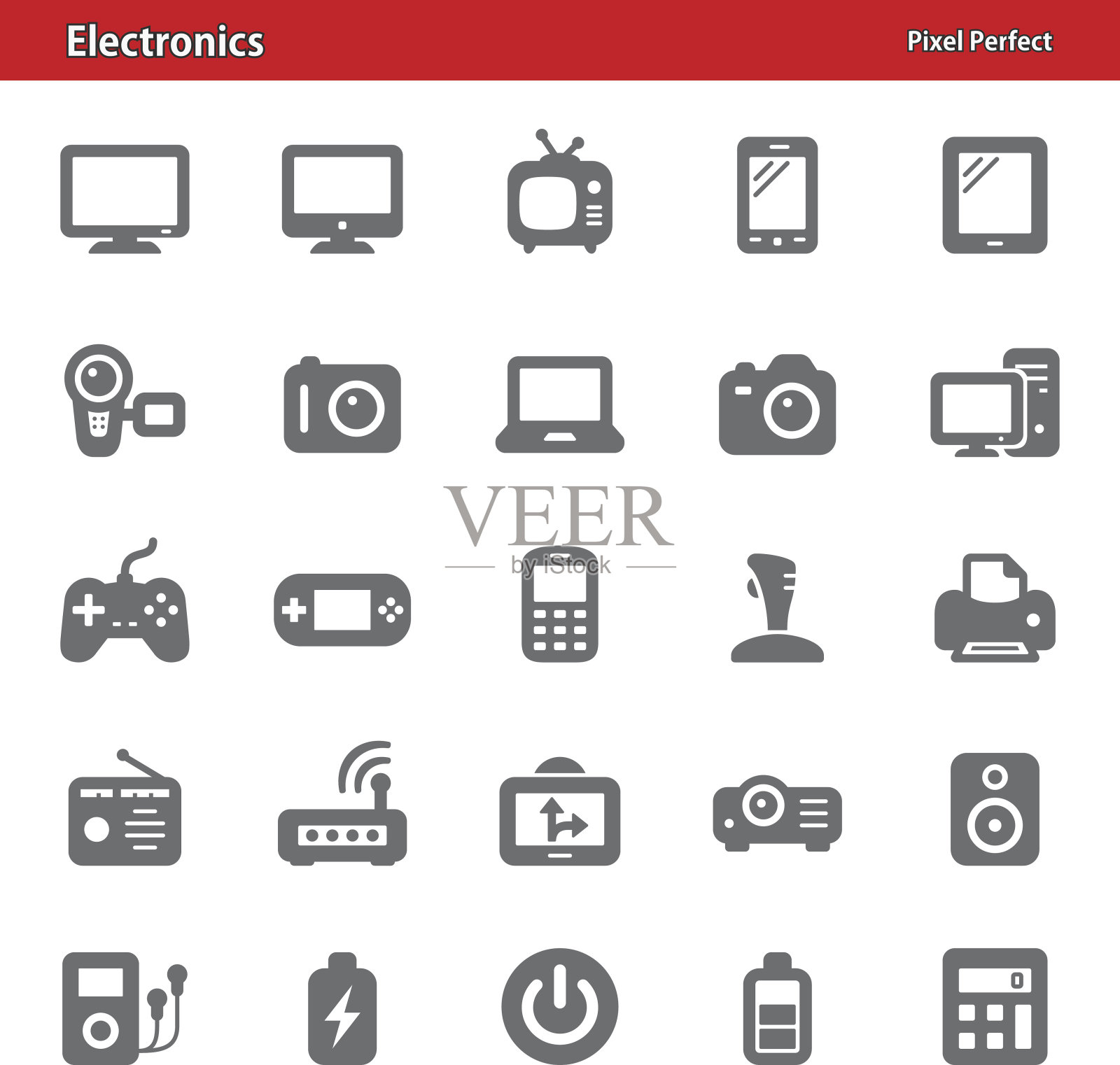 电子图标插画图片素材