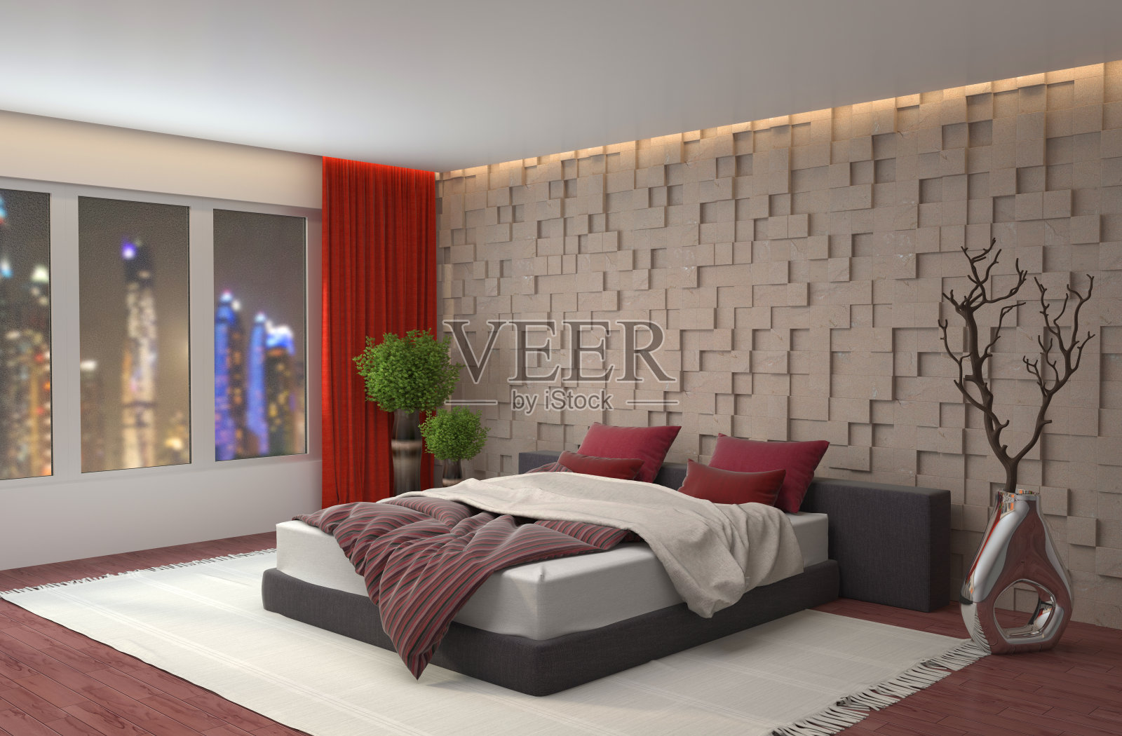 室内用沙发。三维演示照片摄影图片