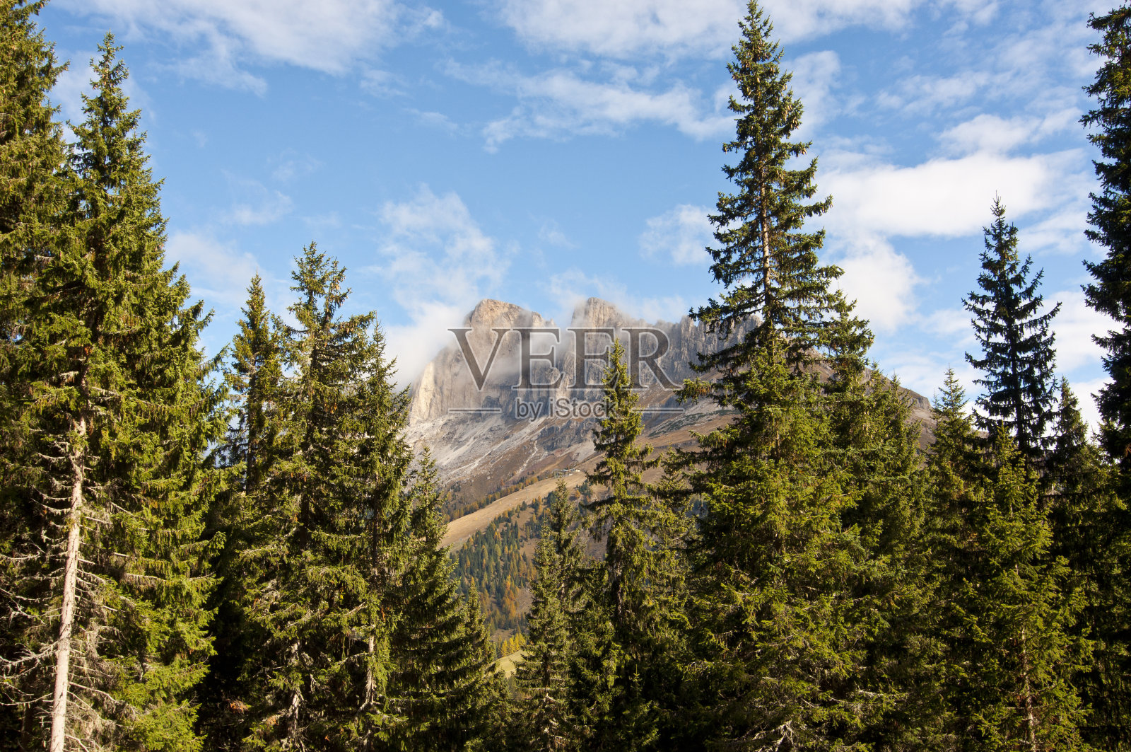 白云石山脉、意大利照片摄影图片