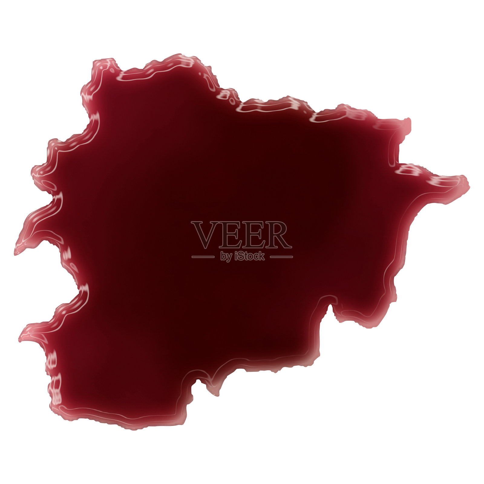 一滩血(或酒)塑造着安道尔。(系列)照片摄影图片