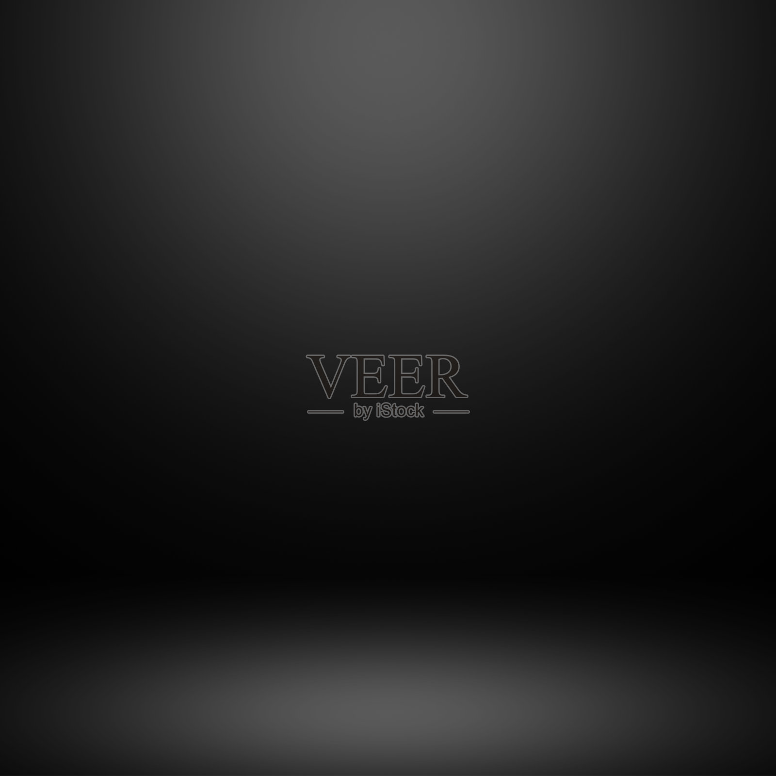 黑灰色的房间内部背景插画图片素材