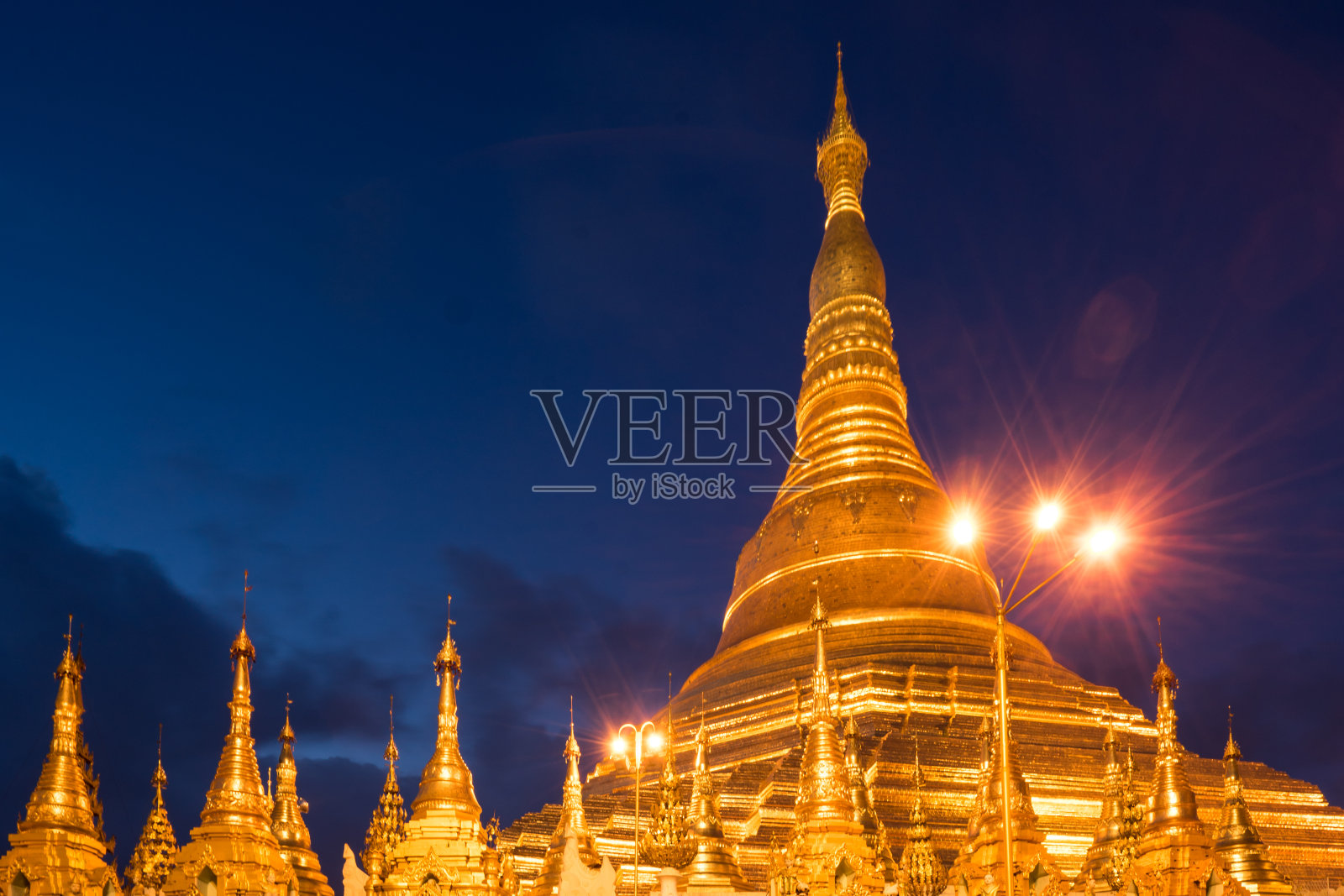 金色的瑞典宝塔照片摄影图片