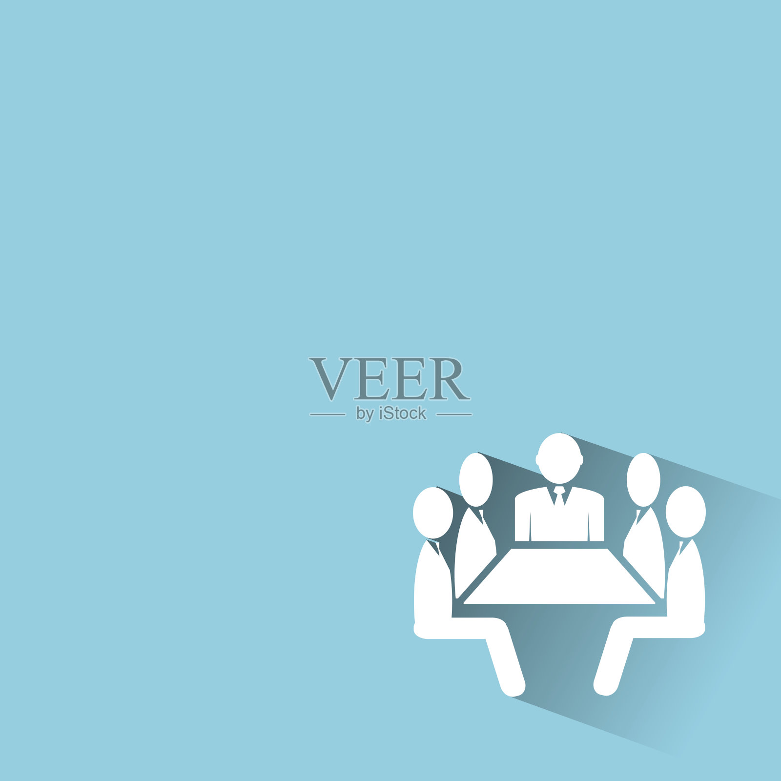 会议图标插画图片素材