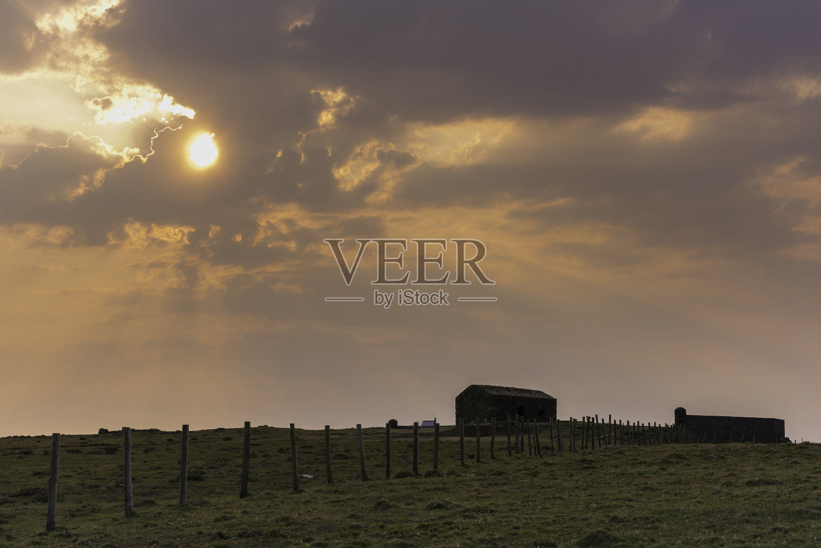 Garita de Herbeira报道。照片摄影图片