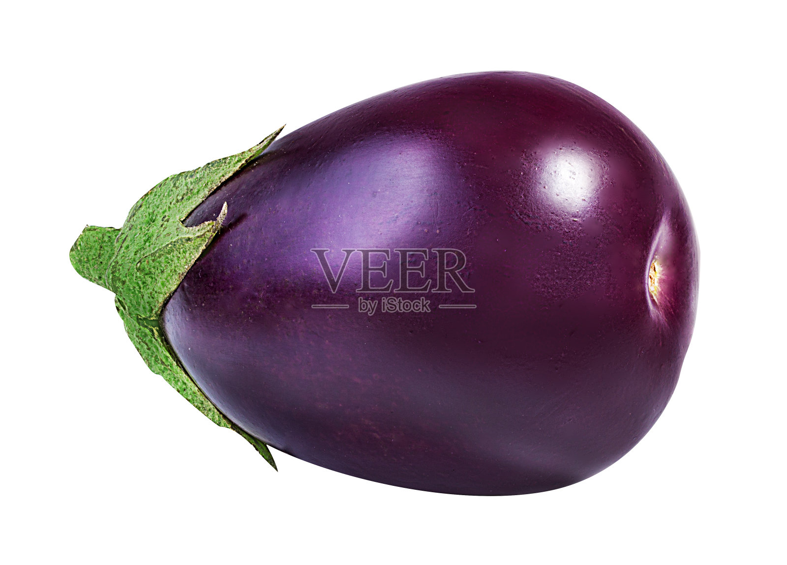 白色背景上的茄子照片摄影图片