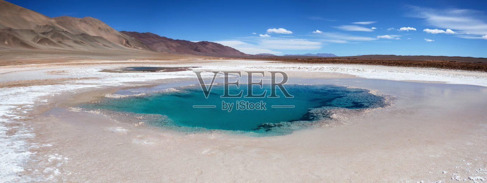 阿根廷萨尔塔的海眼泻湖照片摄影图片