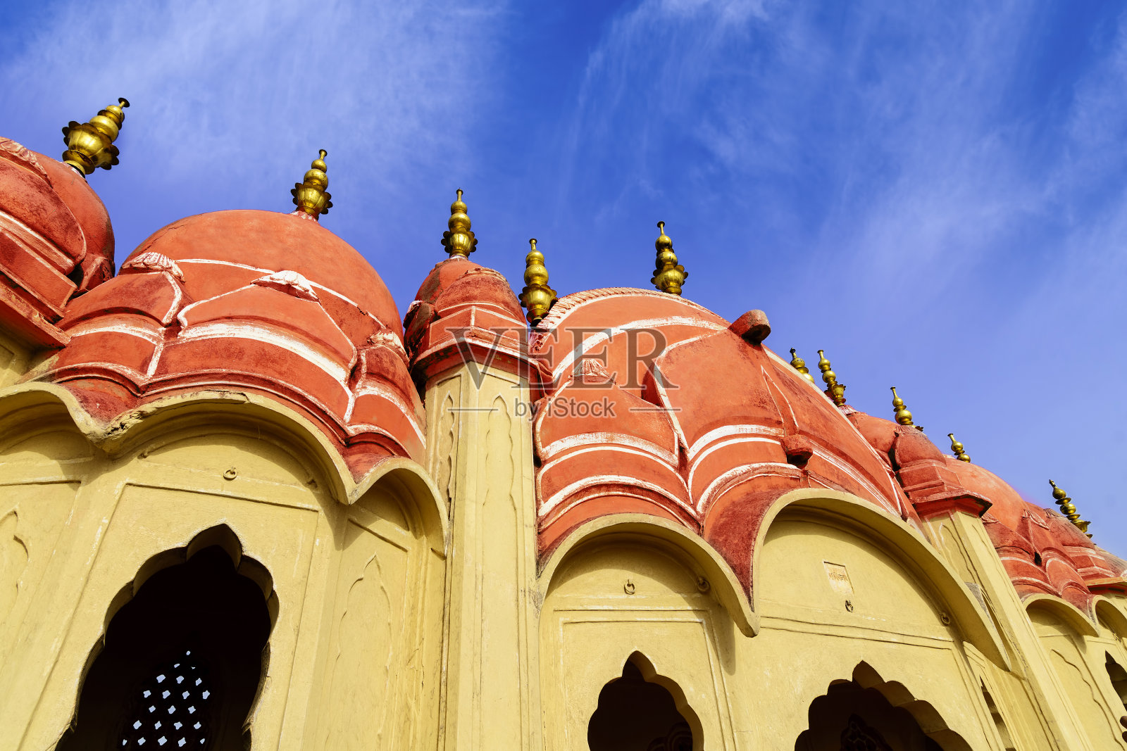 哈瓦玛哈尔宫(风的宫殿)，斋浦尔的著名地标照片摄影图片
