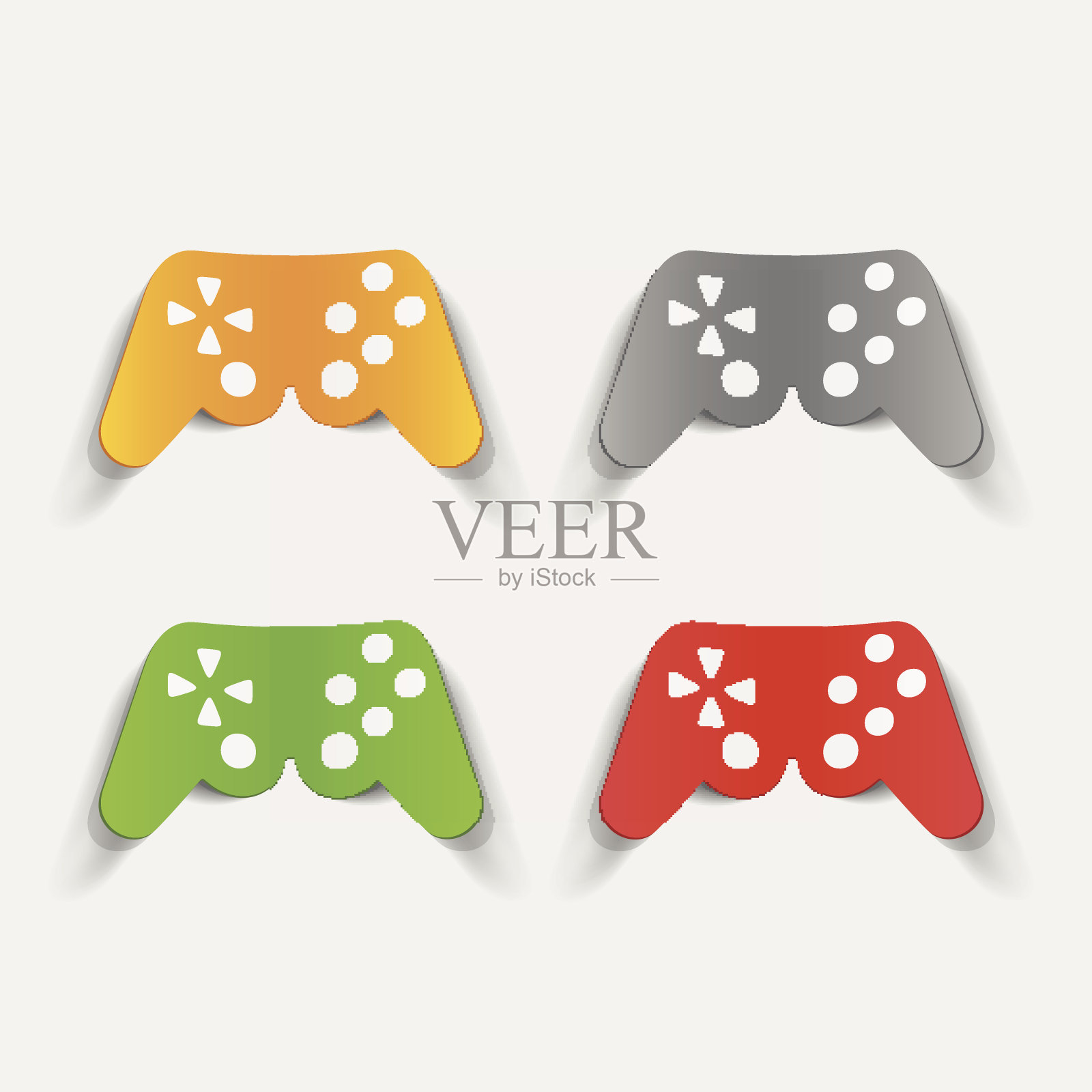 写实设计元素:操纵杆设计元素图片