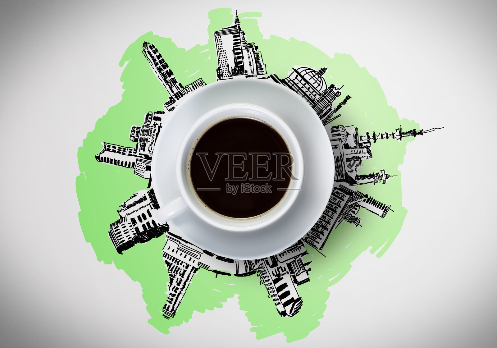 喝咖啡的时间照片摄影图片