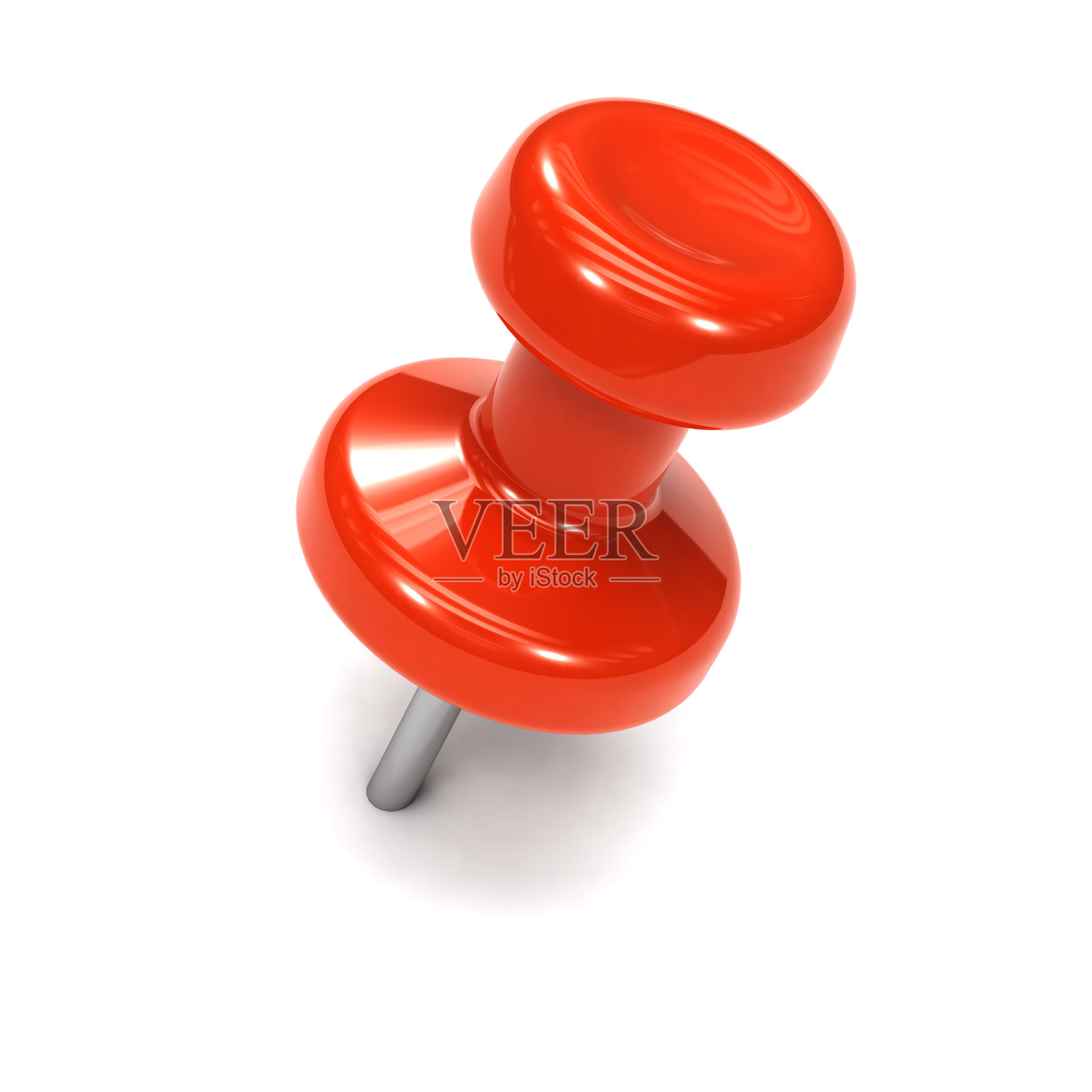 3 d红色图钉照片摄影图片