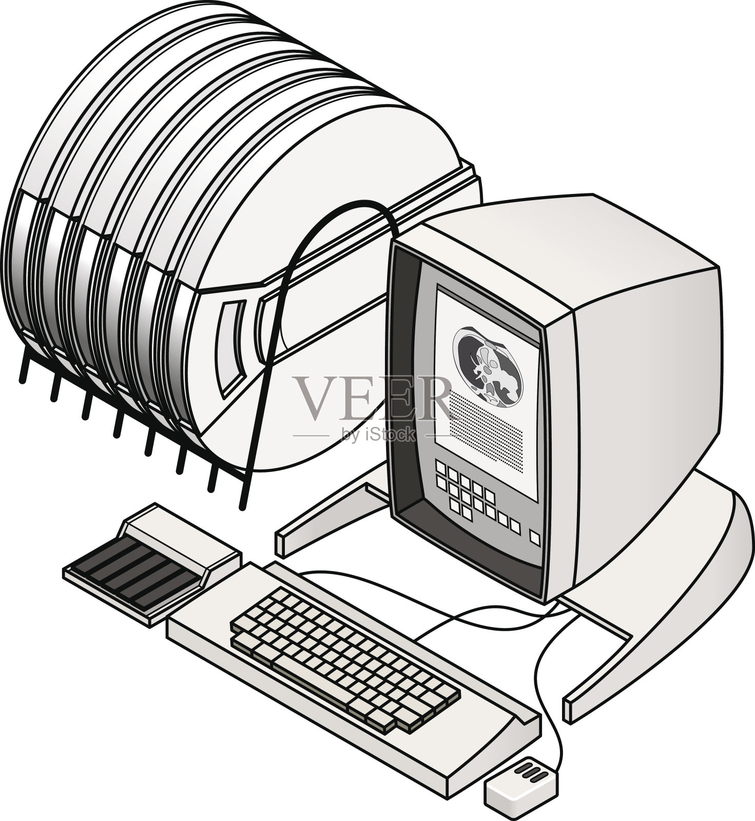 的个人电脑设计元素图片