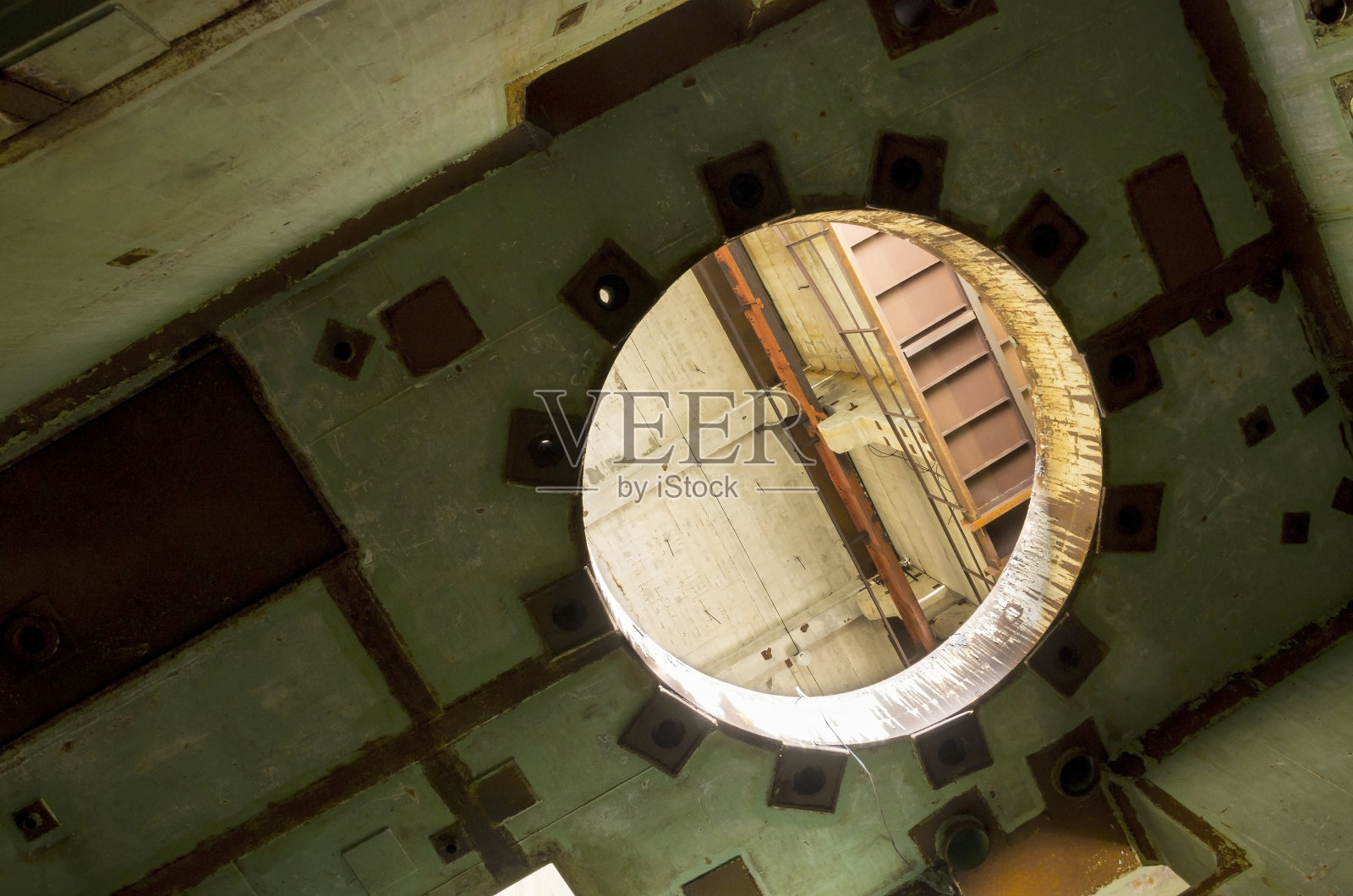 未完工的切尔诺贝利核电站的第5街区照片摄影图片