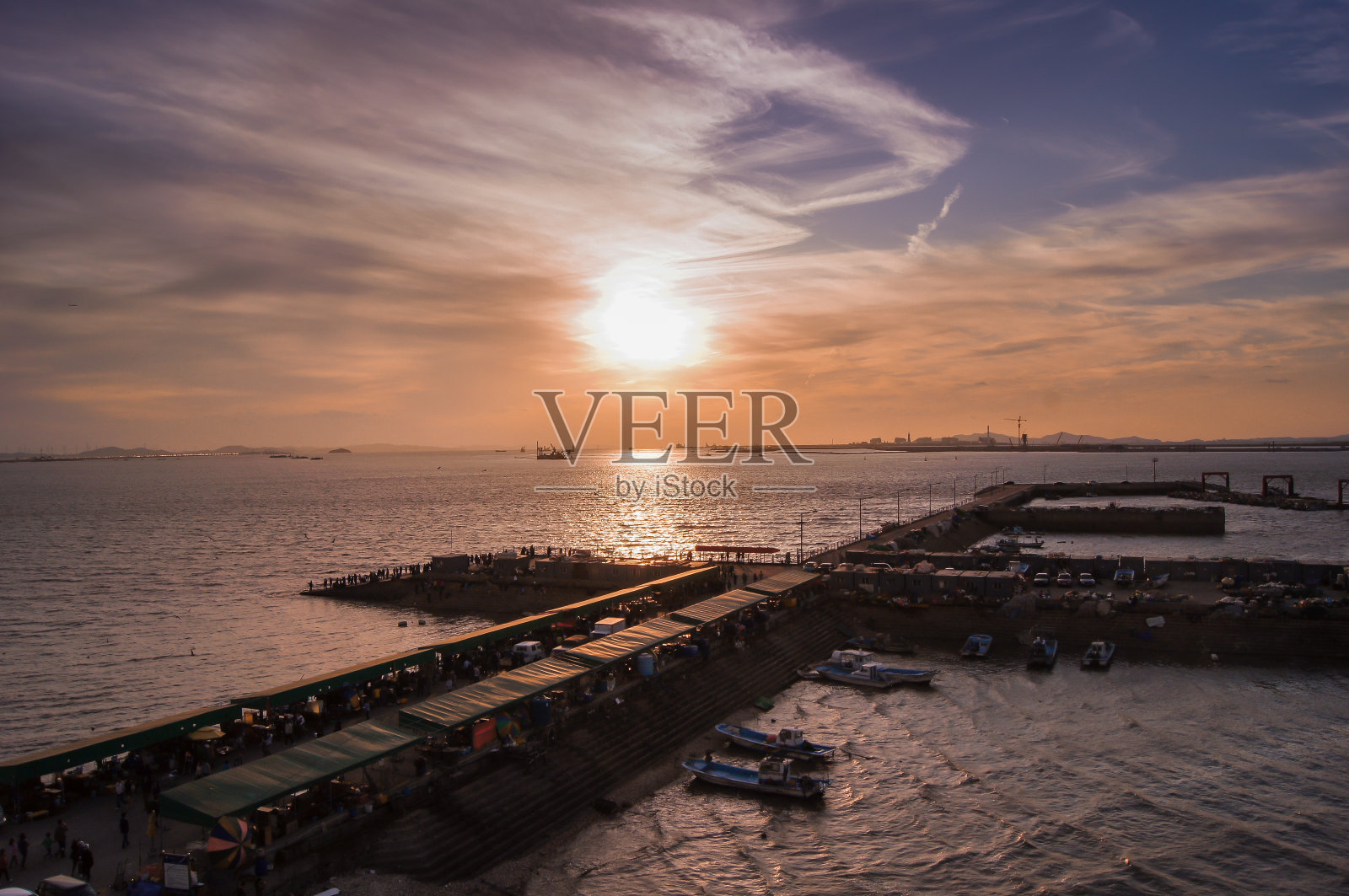 日落照片摄影图片